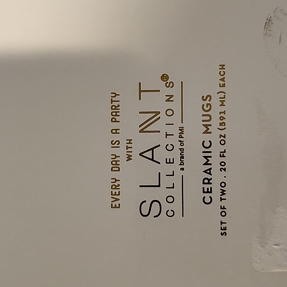 Slant Ceramic Mugs - Picture 5 of 5